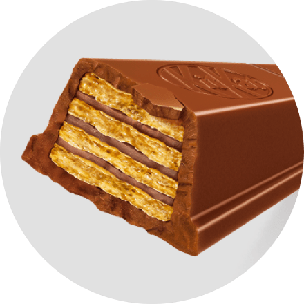 KitKat's own crispy wafers