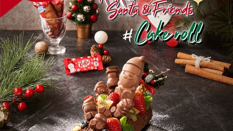  KitKat Cake Roll "CHRISTMAS"